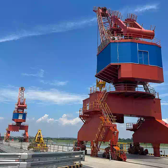 Jinhua Port single arm gantry crane