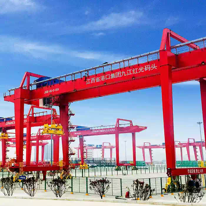 Rail-Mounted Container Gantry Crane